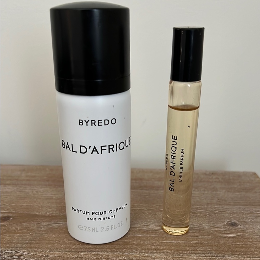 Byredo Bal d'Afrique Hair Perfume and L'huile Perfume Roller